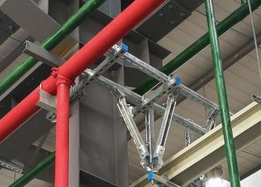 滑县该抗震支架的整体式支吊架结构协调性好